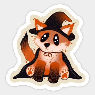 Witchy fox Sticker